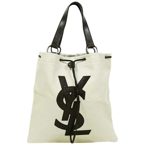 ysl canvas tote bag|yves saint laurent tote bags.